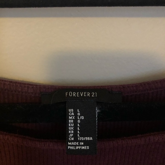 Forever 21 Ribbed Bodysuit - Picture 3 of 3